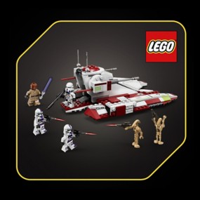 Background image of LEGO Republic Fighter Tank 75342 – Star Wars: The Clone Wars