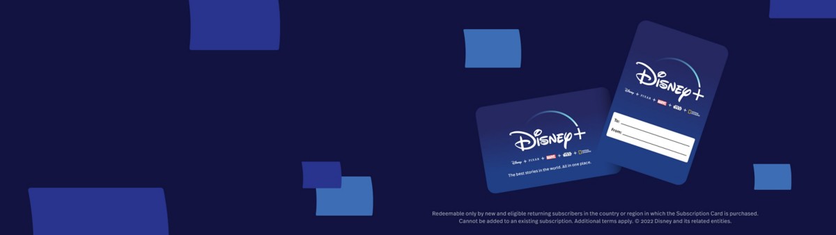 Background image of Give a One-Year Subscription to Disney+