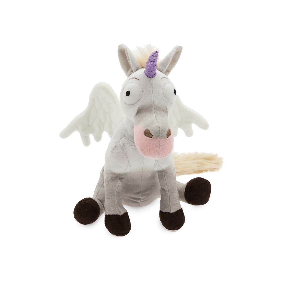 fluffy unicorn stuffed animal