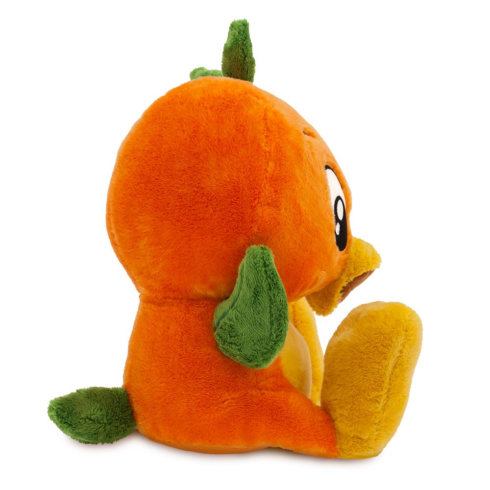 Orange Bird Big Feet Plush – Small 11''