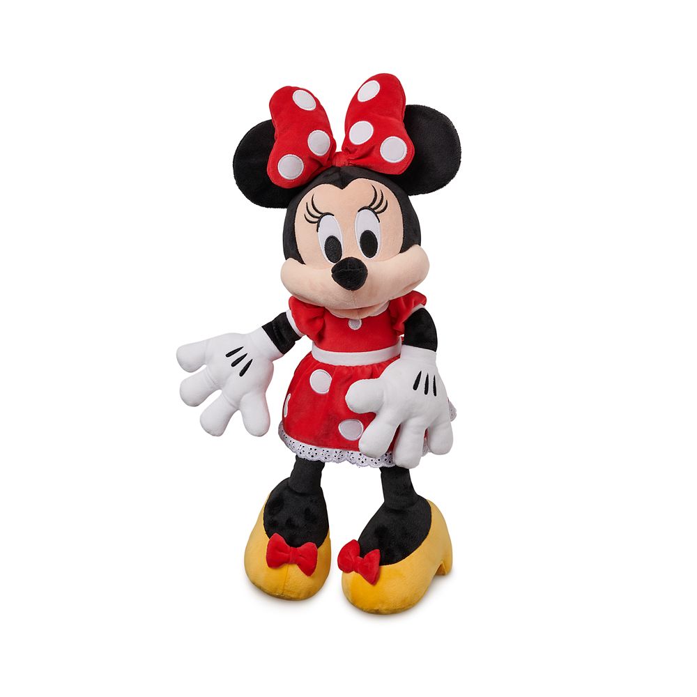 Minnie Mouse Plush – Red – Medium 17 3/4” now out for purchase