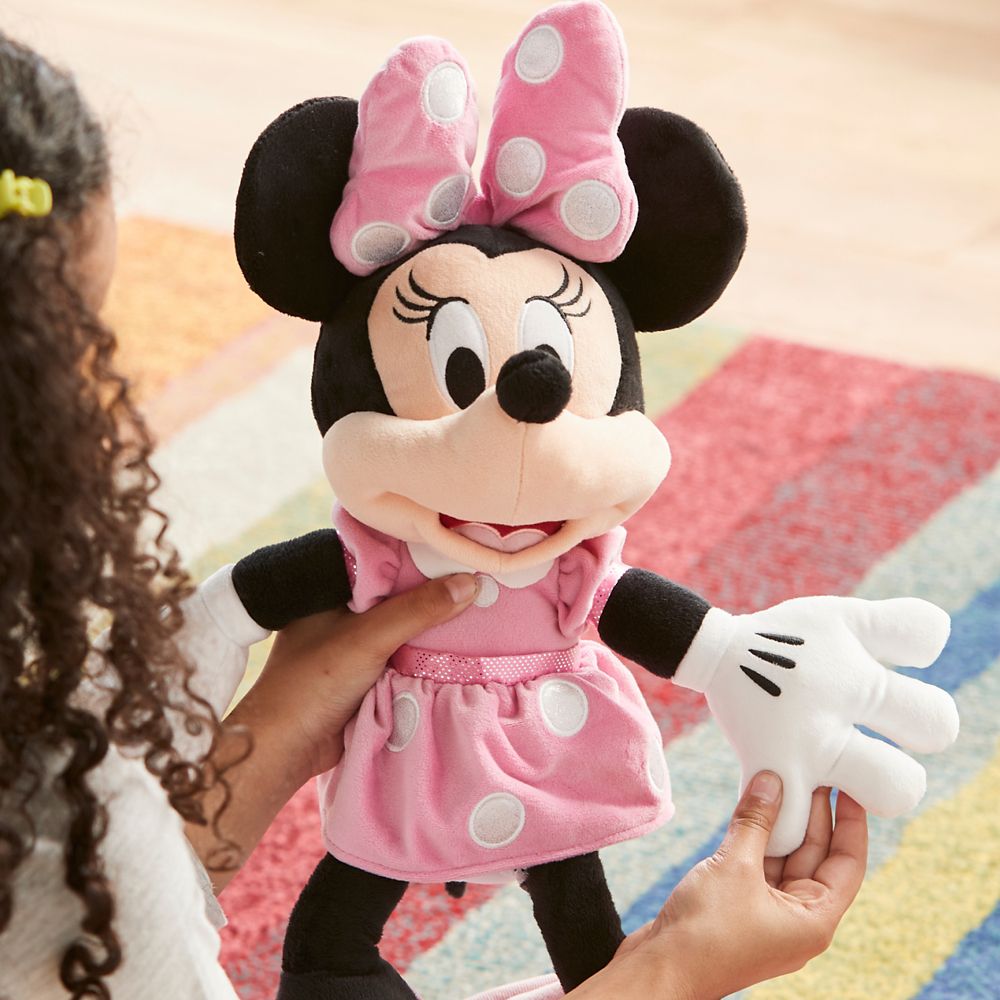 Minnie Mouse Plush – Pink – Medium 17 3/4''