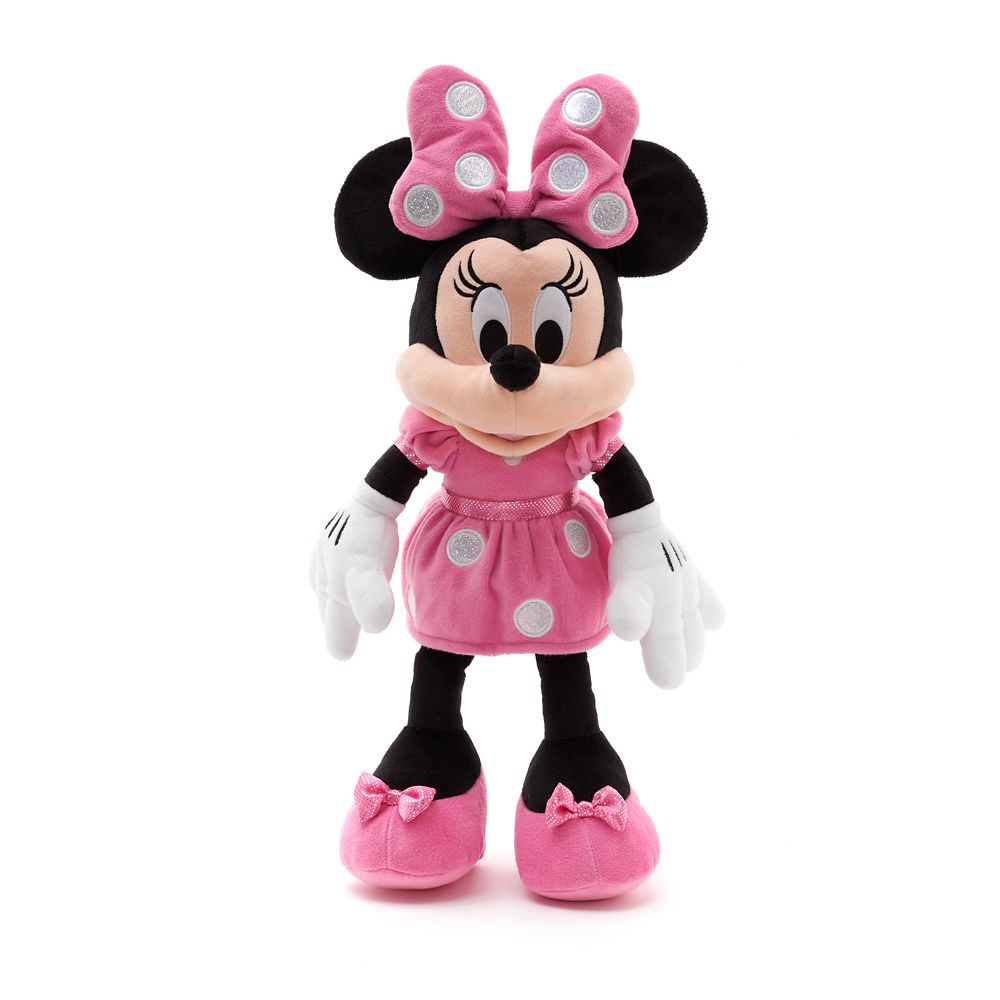 Minnie Mouse Plush – Pink – Medium 17 3/4''