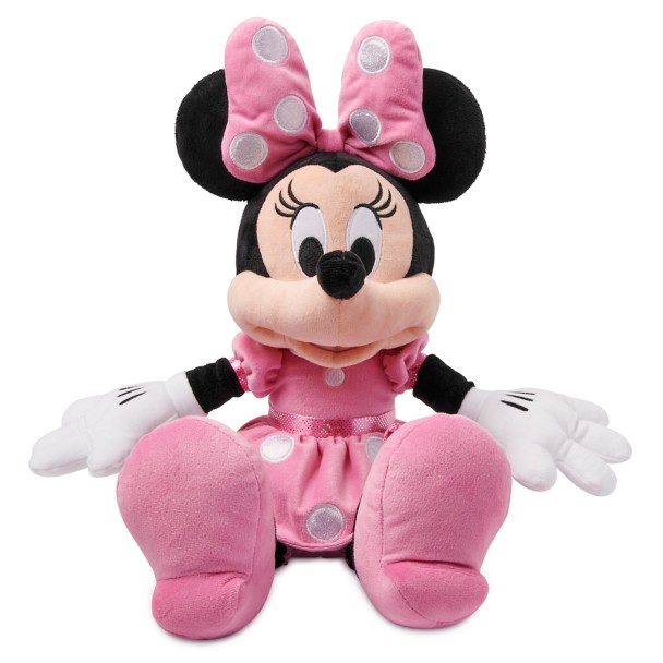 Minnie Mouse Plush – Pink – Medium 17 3/4''