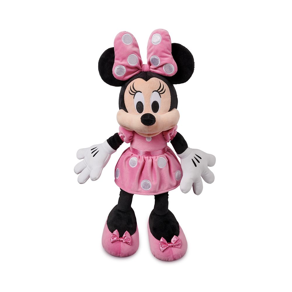 Disney Minnie Mouse Plush ? Pink ? Medium 17 3/4