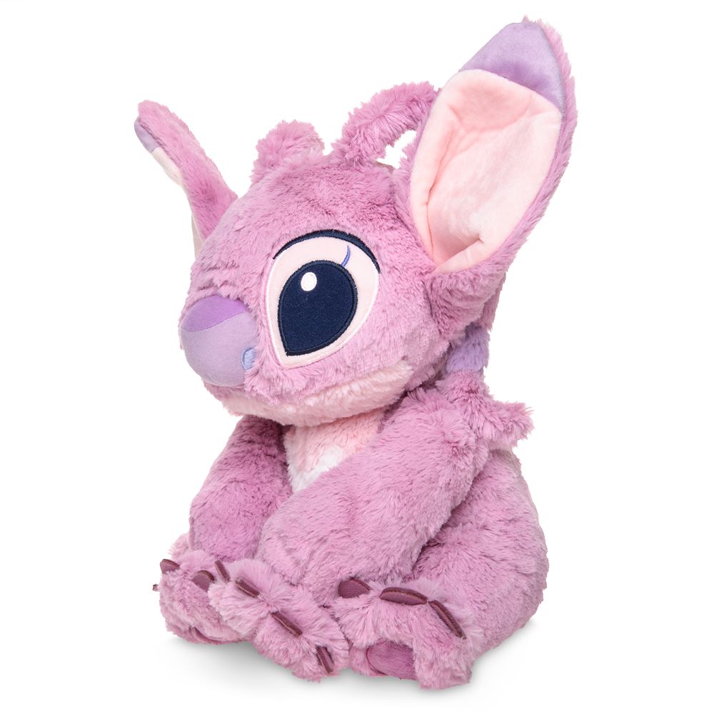 pink stitch stuffed toy