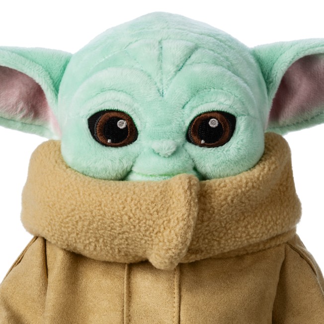 Star Wars The Mandalorian Squishy Baby Yoda Plush Toy 5 Inches 