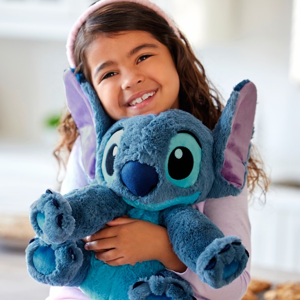 Disney Lilo & Stitch Medium Angel Plush Toy - 15 3/4in, Ages 0+,  Embroidered Features