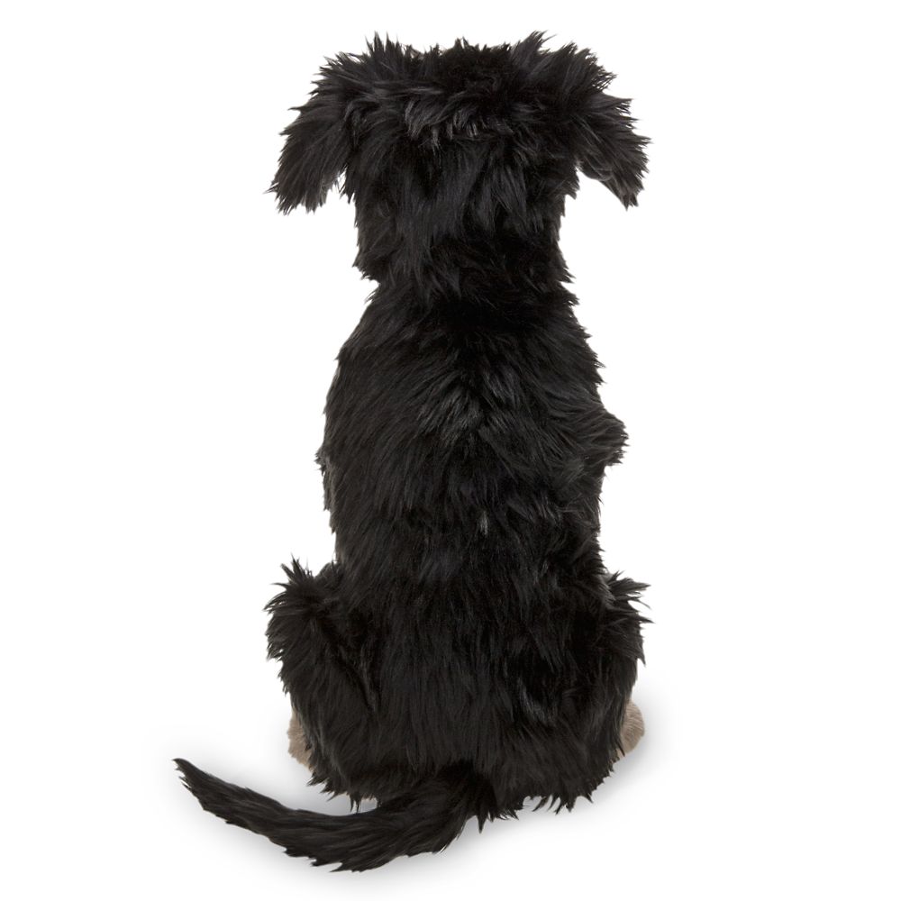 black miniature schnauzer stuffed animal