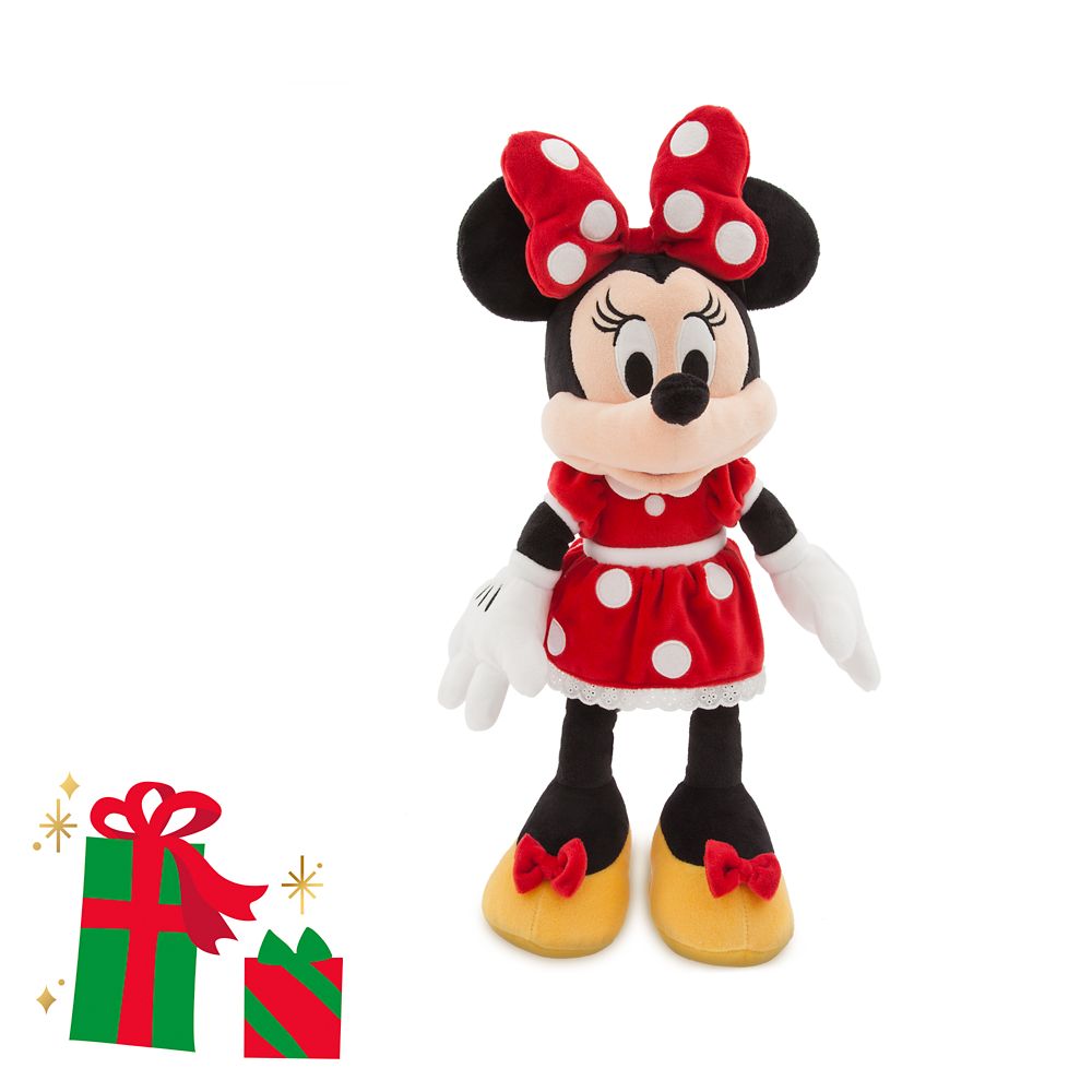 Minnie Mouse Plush – Red – Medium 18” – Toys for Tots Donation Item is now available