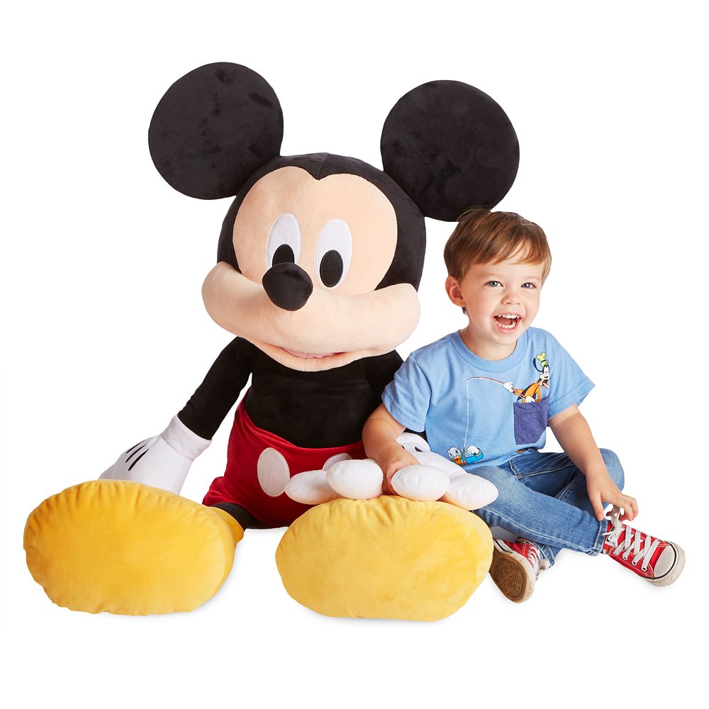 large mickey mouse stuffed animal