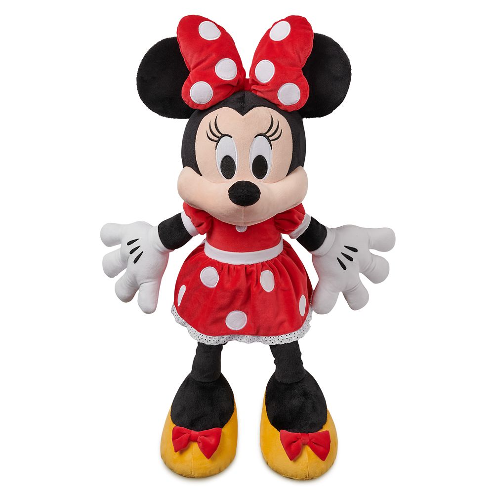 Minnie Mouse Plush – Red – Large 21 1/4” now available