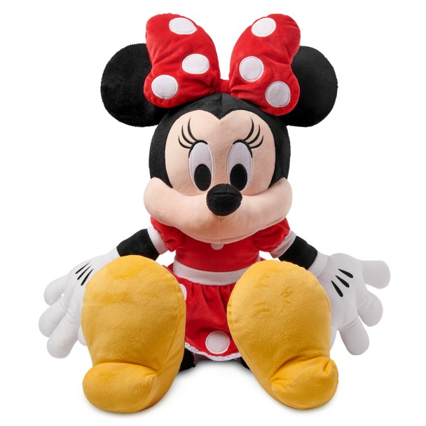 Composición petróleo Mascotas Minnie Mouse Plush – Red – Large 21 1/4'' | shopDisney