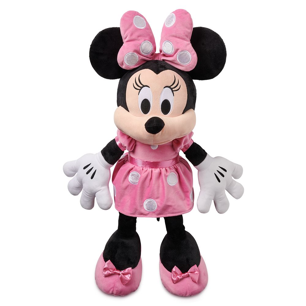 Minnie Mouse Plush – Pink – Large 21 1/4” is now available