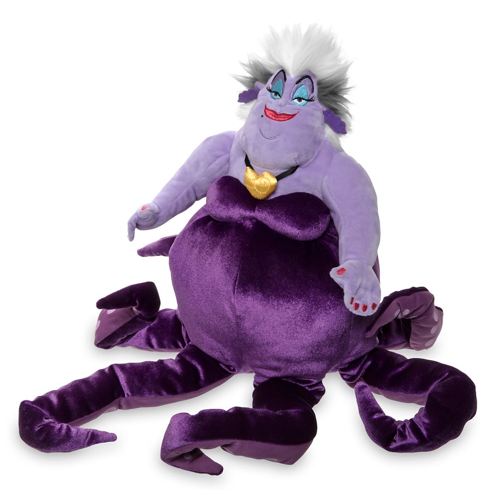 Ursula Plush Doll The Little Mermaid Medium 14'' released today