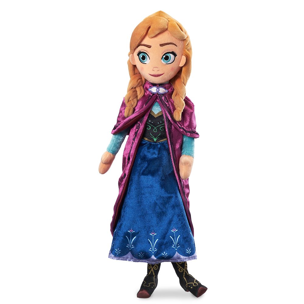 frozen anna and elsa plush dolls