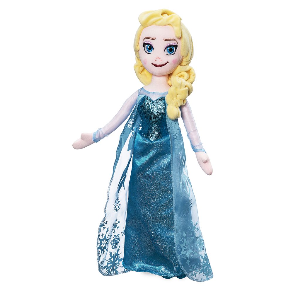 large elsa plush doll