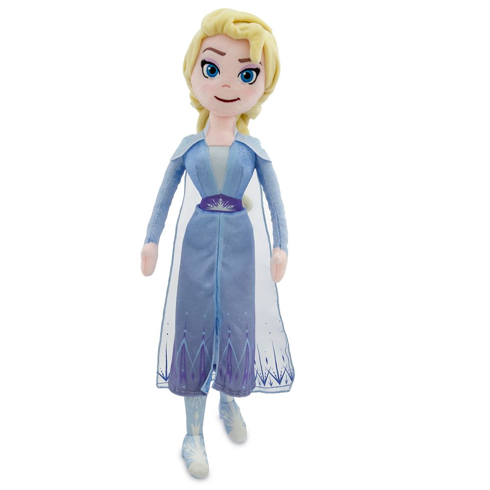 elsa plush doll disney store