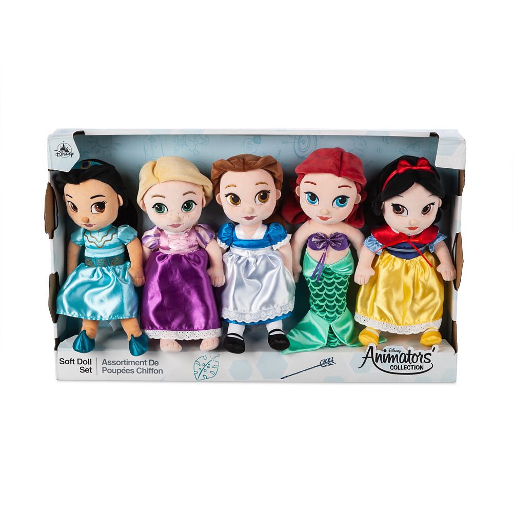 Disney Animators' Collection Plush Doll Gift Set – Small – 12''