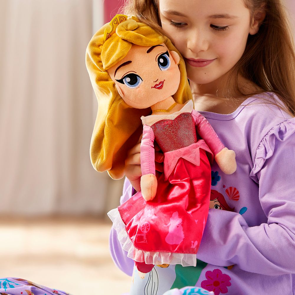 Aurora Plush Doll – Sleeping Beauty – 14 1/2'' | Disney Store