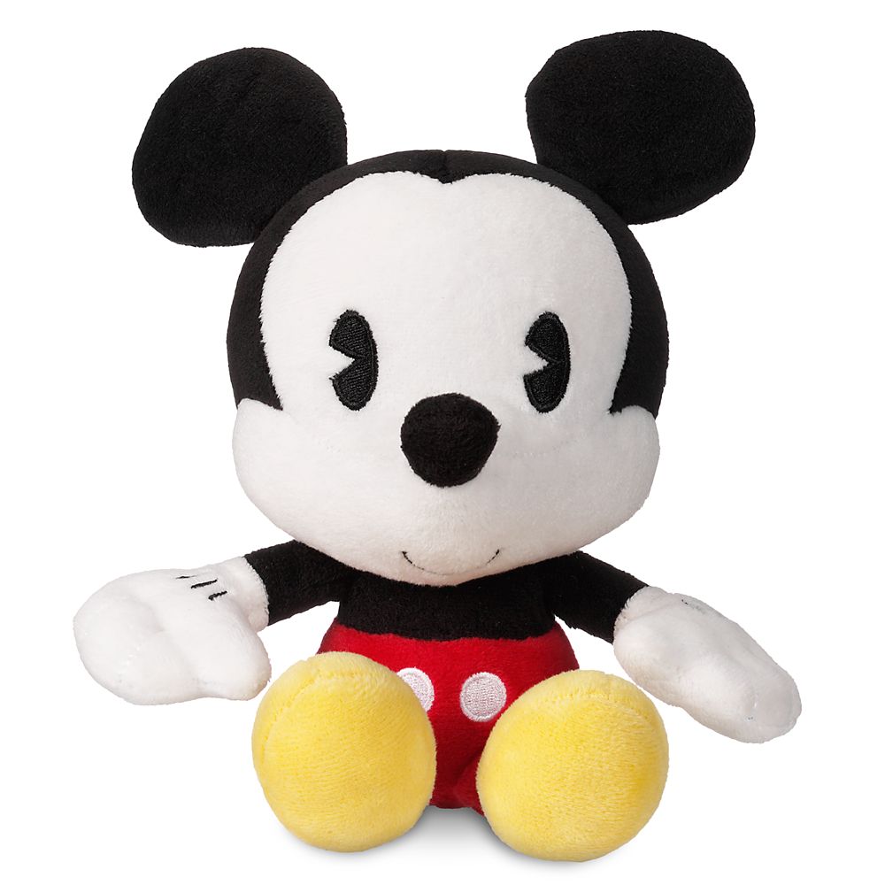 round mickey mouse plush