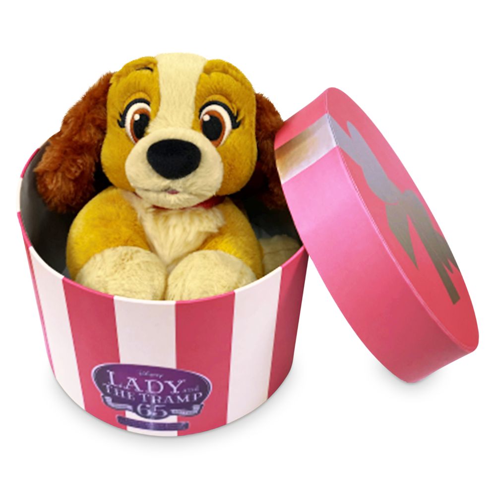 Lady Plush in Hatbox – Lady and the Tramp 65th Anniversary – Limited Release – Small – 6''