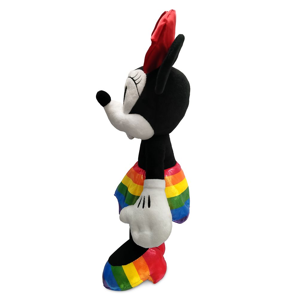 Minnie Mouse Plush – Medium 17'' – Rainbow Disney Collection