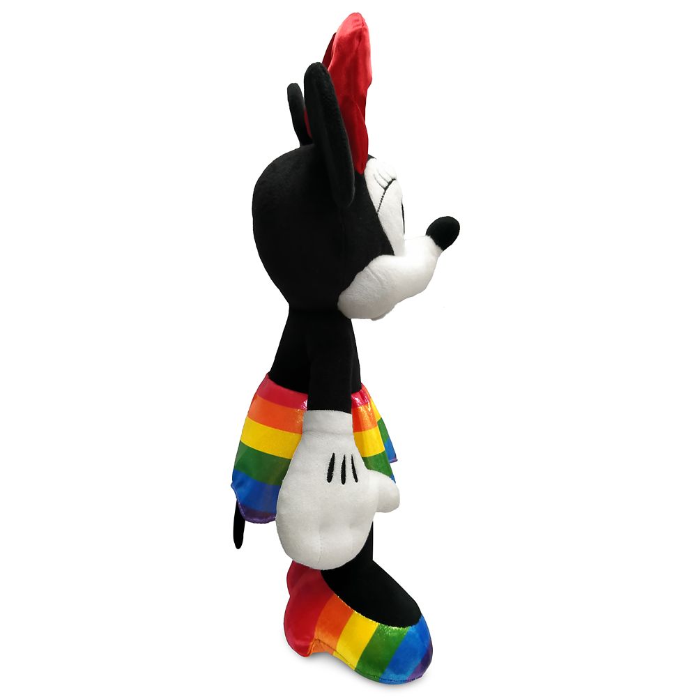 Minnie Mouse Plush – Medium 17'' – Rainbow Disney Collection