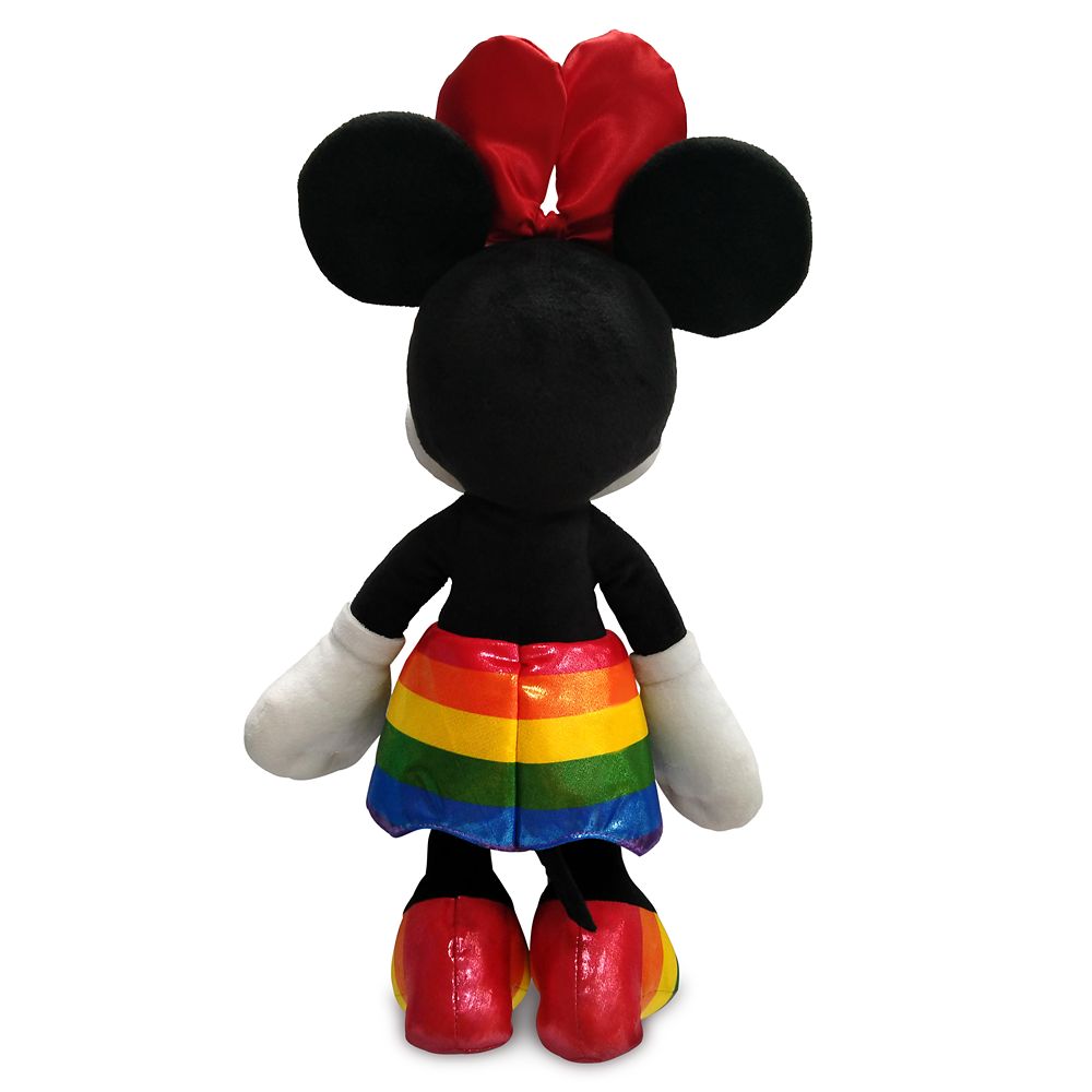 Minnie Mouse Plush – Medium 17'' – Rainbow Disney Collection