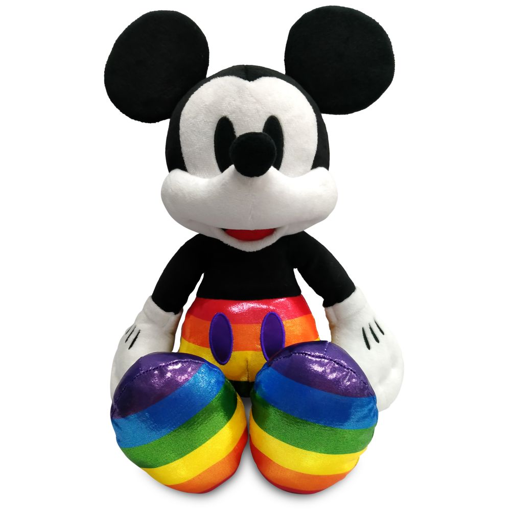 Mickey Mouse Plush – Medium 17'' – Rainbow Disney Collection