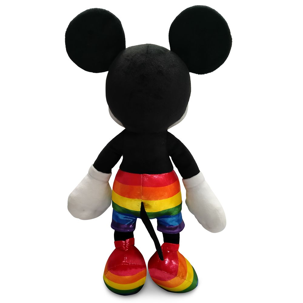 Mickey Mouse Plush – Medium 17'' – Rainbow Disney Collection