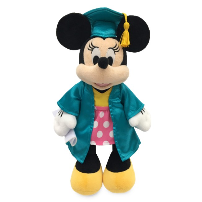 Minnie Mouse Graduation Plush 2021 Small 11 Shopdisney