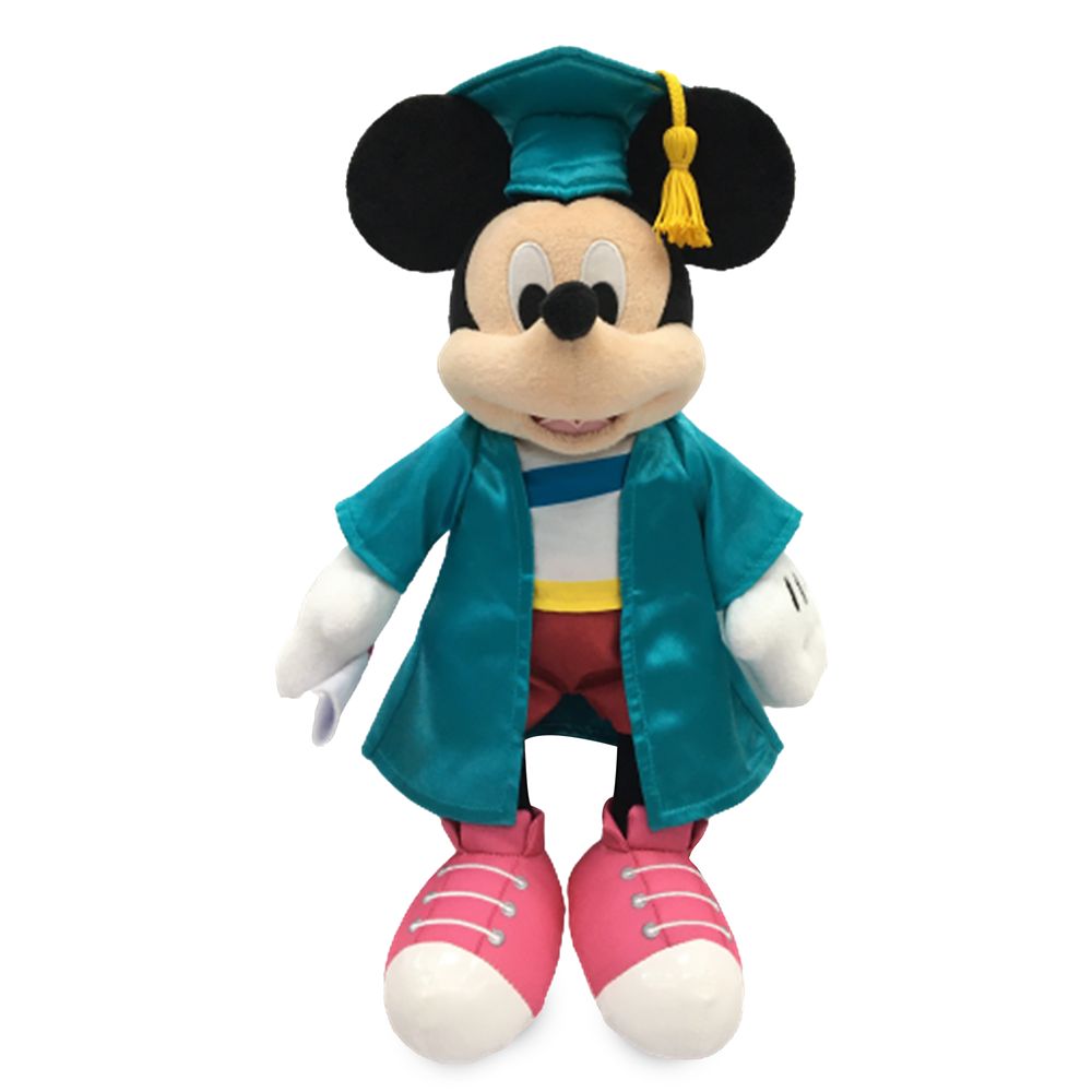 mickey mouse graduation plush