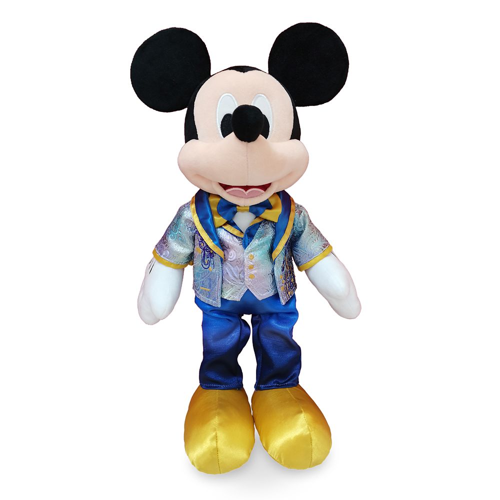 Mickey Mouse Plush – Walt Disney World 50th Anniversary – Medium 14''