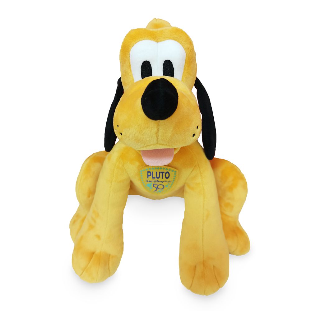 Pluto Plush – Walt Disney World 50th Anniversary – 11 3/4'' | shopDisney