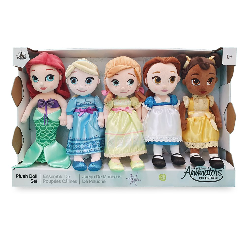 Disney Animators' Collection Plush Doll Gift Set – 12''