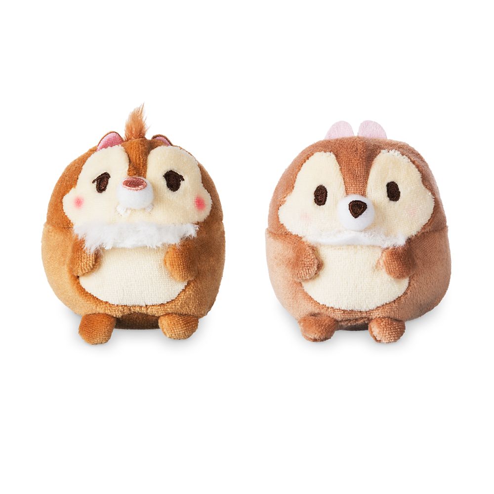 Chip 'n Dale Ufufy Plush Set - Mini 2 1/2''