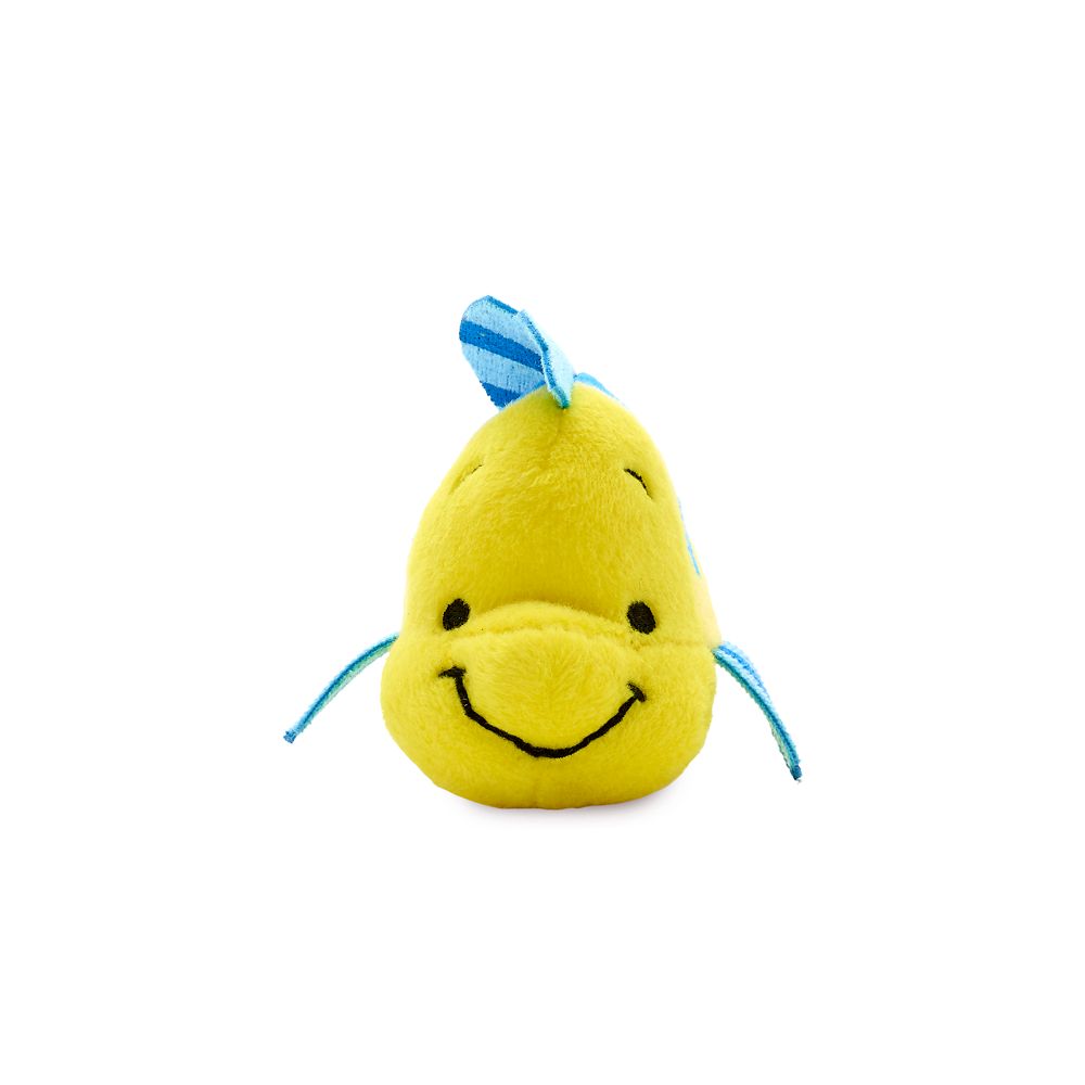 Flounder Tiny Big Fins Plush – The Little Mermaid – Micro – 4 1/2'' – Limited Release