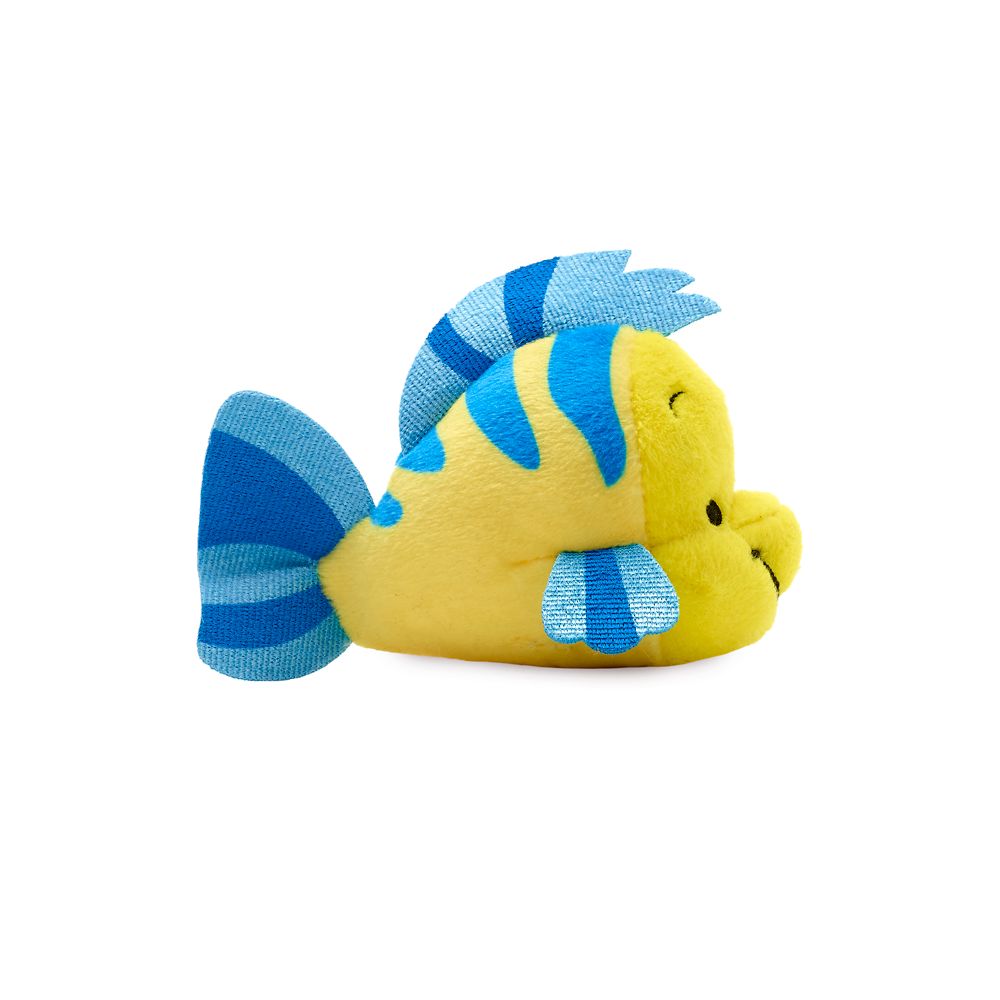 Flounder Tiny Big Fins Plush – The Little Mermaid – Micro – 4 1/2'' – Limited Release