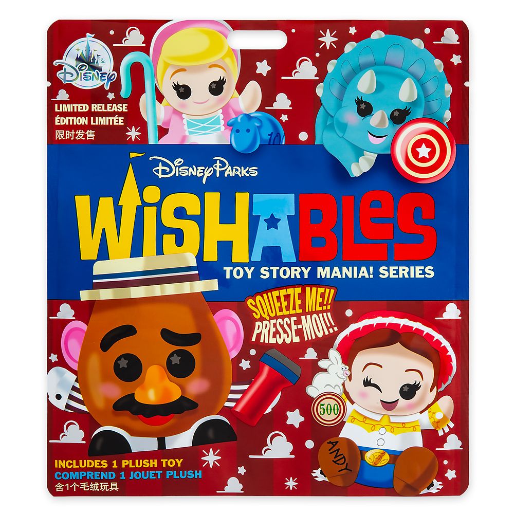 Disney Parks Wishables Mystery Plush – Toy Story Mania! Series – Micro – Limited Release