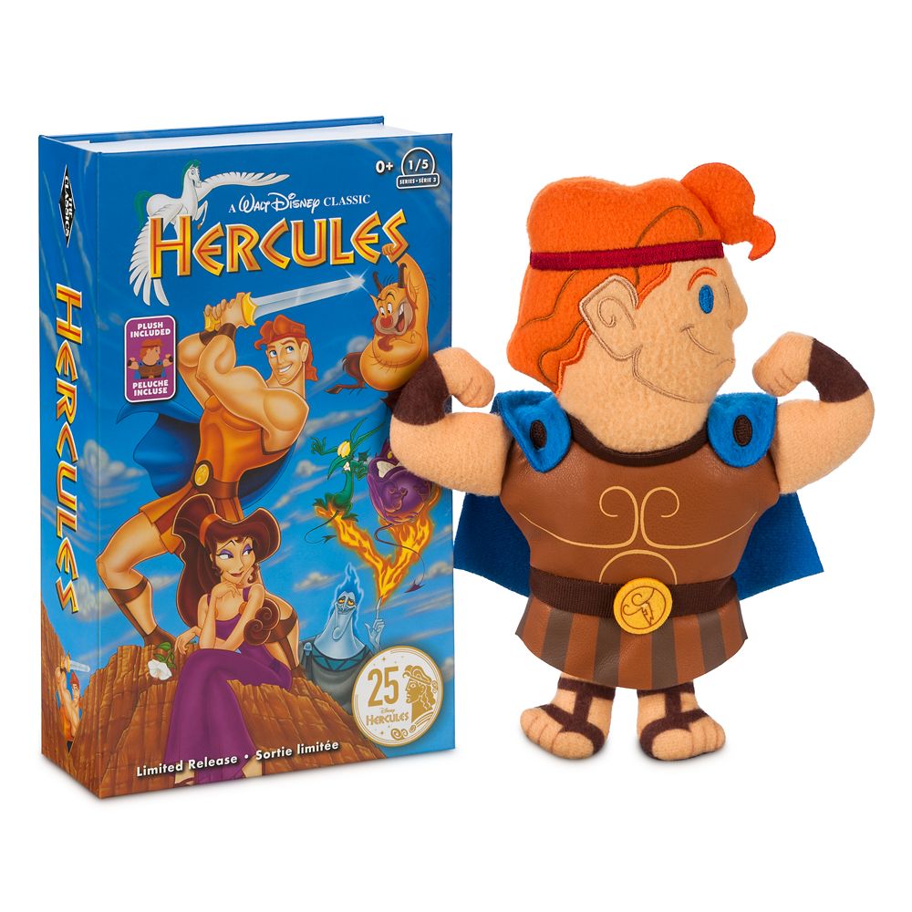 Hercules VHS Plush – Small – Limited Release is available online for purchase