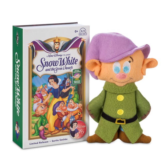Dopey VHS Plush – Small – Snow White and the Seven Dwarfs – Limited Release