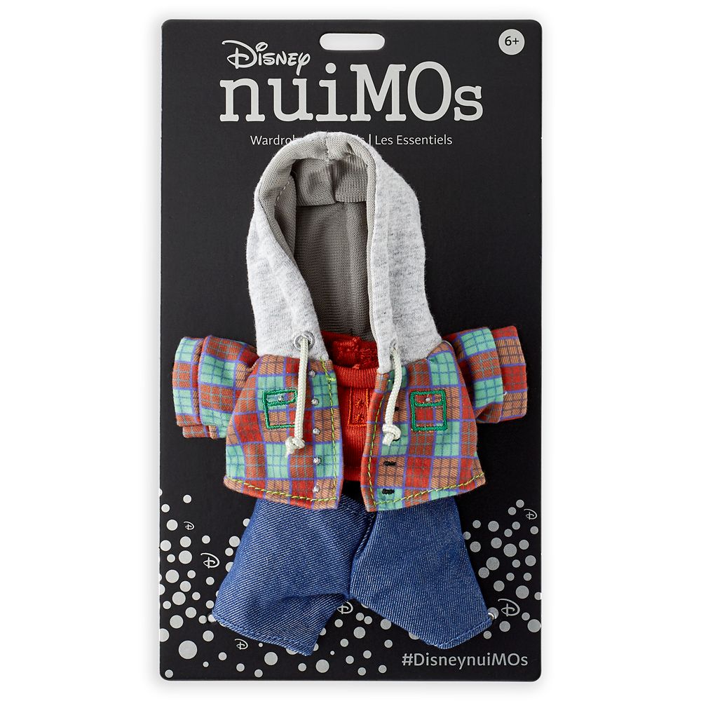 Disney nuiMOs Outfit – Flannel Hoodie and Jeans Set