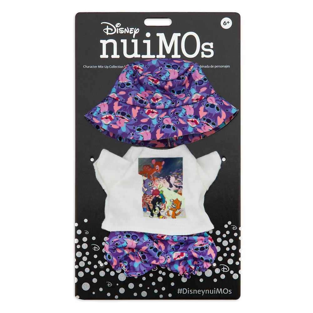 Disney nuiMOs Outfit – Graphic T-Shirt with Matching Pants and Bucket Hat