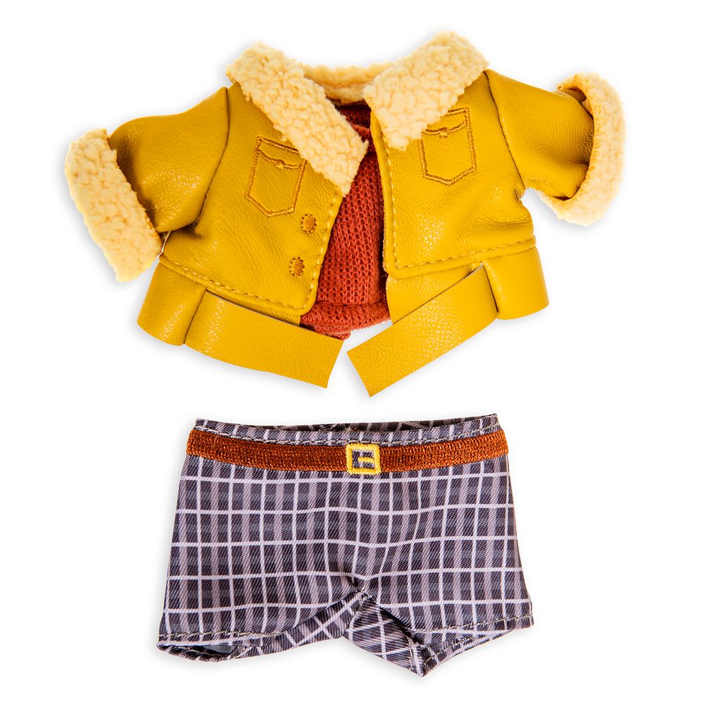 Disney nuiMOs Outfit – Sherpa Jacket, Sweater and Plaid Shorts