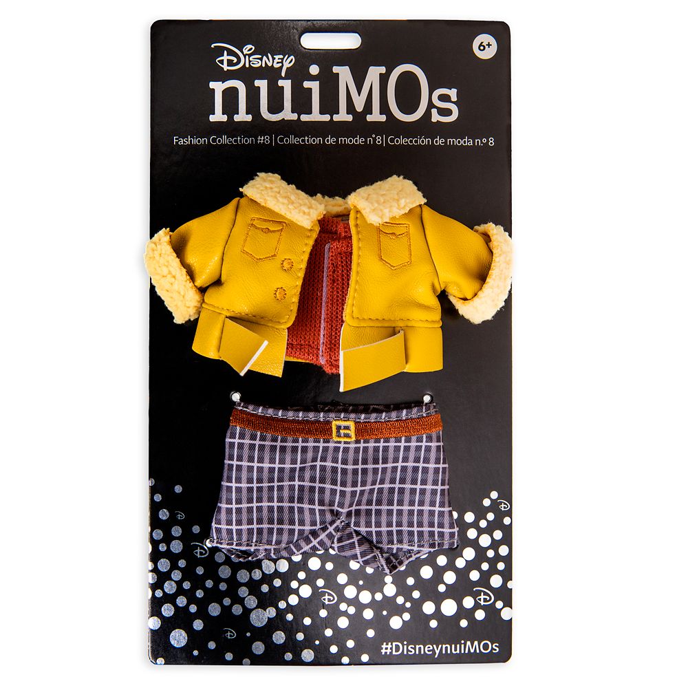 Disney nuiMOs Outfit – Sherpa Jacket, Sweater and Plaid Shorts