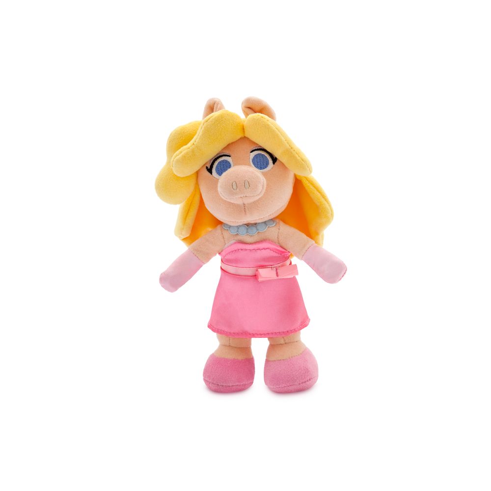 Miss Piggy Disney nuiMOs Plush with Striped Shirt, Red Sweater and Sunglasses – The Muppets