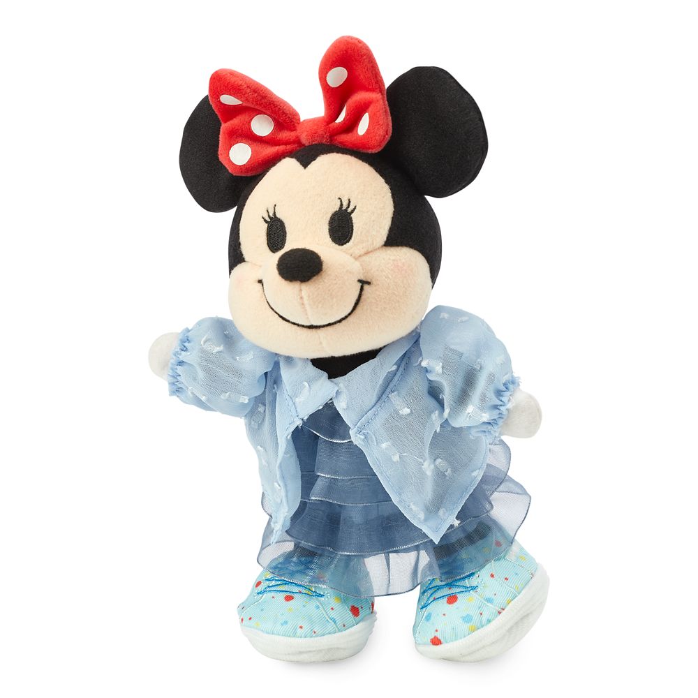 Disney nuiMOs Outfit – Blue Jacket and Layered Blue Dress and Polka Dot Shoes