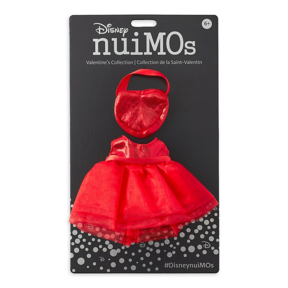 Minnie Mouse Disney nuiMOs Plush and Valentine's Day Dress Set