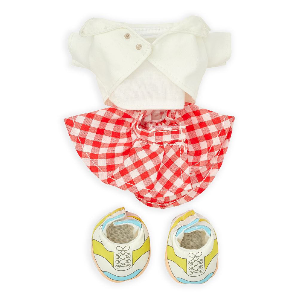 Angel Disney nuiMOs Plush and White Blazer Jacket with Gingham Skirt Set – Lilo & Stitch
